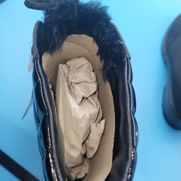 Thermolite Winter Ankle Boots BLACK Women's 10M - Picture 3 of 6